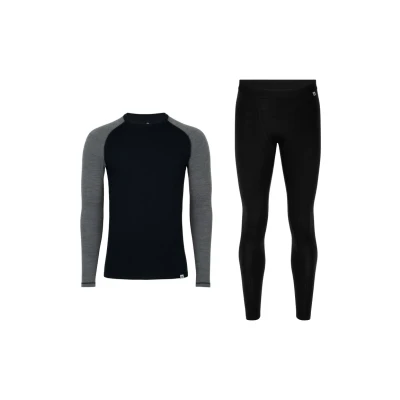 Abbildung von Danish Endurance SET Unterhemd/shirt, Herren, Größe: XL, Black dark grey