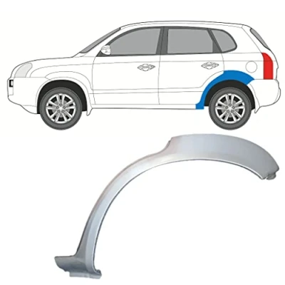 Abbildung von Für Hyundai Tucson 2004 2010 Hinten Radlauf Reparaturblech / Links