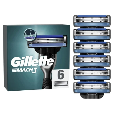 Abbildung von Gillette Mach3 Rasierklingen 6 St.
