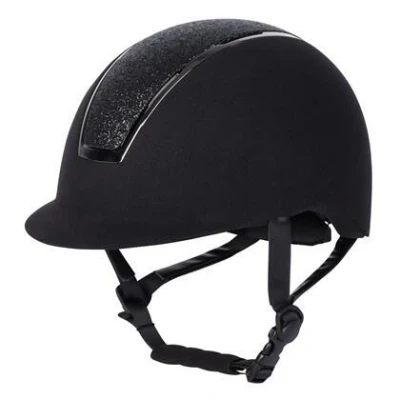 Abbildung von Harry&#039;s Horse Reithelm Regal Velvet Sparkle Schwarz 55 57cm Agradi.deVerkauft von Agradi