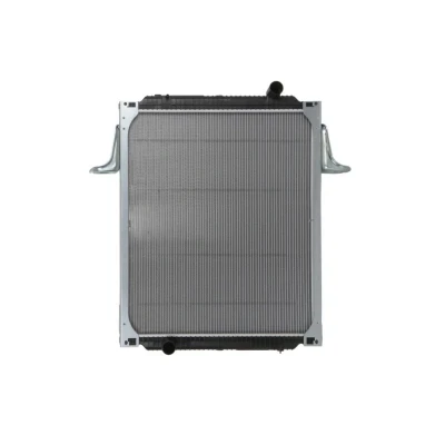 Abbildung von NISSENS 63789A Kühler, Motorkühlung Aluminium 810 689 40 mit Rahmen Kühlrippen gelötet