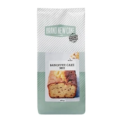 Abbildung von BrandNewCake® Banoffee Kuchenmischung 400g Leckere Bananen Karamell Geschmack, Einfache Zubereitung, Perfekt für Desserts und Backen