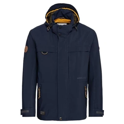 Abbildung von camel active Texxx MIT Abnehmbarer Kapuze Übergangsjacke, Herren, Größe: 60, Night blue