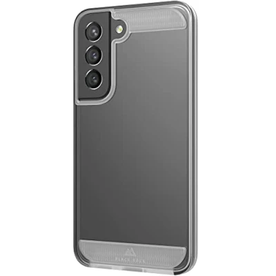 Abbildung von Black Rock Hülle Air Robust Case Passend für Samsung Galaxy S22 5G I Handyhülle, Transparent, Durchsichtig, Dünn (Transparent)