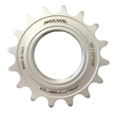 Abbildung von Miche Single Speed Ritzel 1/8&quot;.16Zähne mit Gewinde matt verchromt