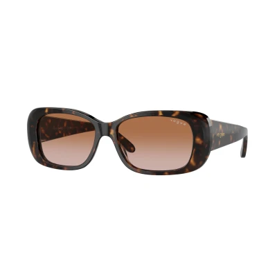 Abbildung von Vogue Eyewear Sonnenbrille, Damen, Größe: 55, Dunkelbraun