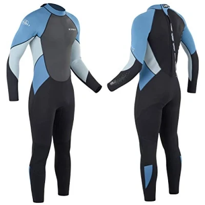 Abbildung von Osprey Neoprenanzug für Herren, volle Länge, 3 mm, Neopren, Surfen, Tauchen, Null, Blau