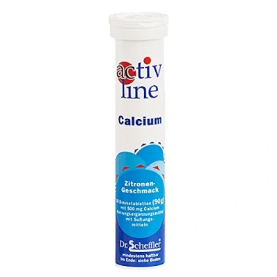 Abbildung von Activline Calcium Zitrone Brausetablette 20 St