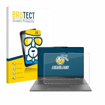 Abbildung von BROTECT Schutzglas für Lenovo Yoga 7 2 in 1 Gen 9 14&quot; Schutzfolie Panzer Folie Glas [Extrem Kratzfest 9H, Anti Fingerprint, Ultra Transparent]