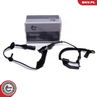 Abbildung von ESEN SKV 06SKV445 ABS Sensor Vorderachse links 2 104 schwarz FORD: Maverick SUV, MAZDA: Tribute Station Wagon