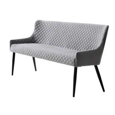 Abbildung von Lounge Sofa Ottowa gepolstert skandinavisches Design hellgrau