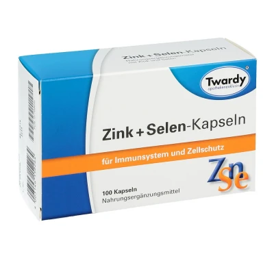 Abbildung von Zink + Selen Kapseln