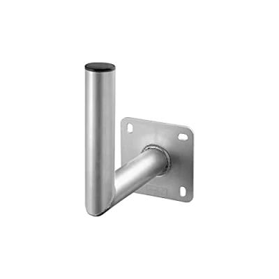 Abbildung von Goobay 67300 Sat Wandhalter aus Alu / Halterung für Sattelitenschüssel bis max. 85cm Masthalterung Winkelhalter Wandausleger Antennenhalterung mit 250mm Wandabstand