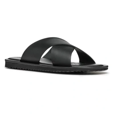 Abbildung von Geox U Erice Pantolette flach, Herren, Größe: 45, Black Schuhe