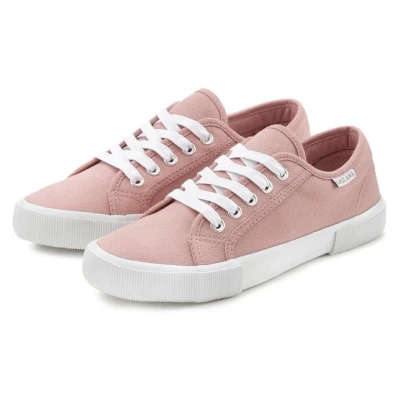 Abbildung von LASCANA Sneaker aus Textil, Schnürhalbschuh, Freizeitschuh