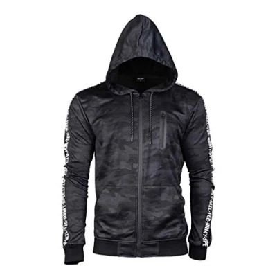 Abbildung von Mil Tec Unisex Jakkejakke med hætte 11446180 Kapuzenjacke, Dark Camo, XL EU