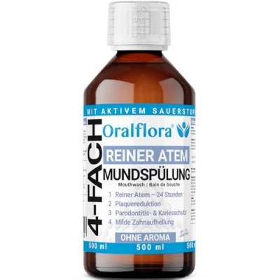 Abbildung von 1x Hocheffektive Mundspülung 500ml mit Chlordioxid CDL frischer Atem 24h Mundwasser