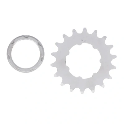 Abbildung von XLC Single Speed Ritzel 1/8&quot;.18 Zähne mit Träger matt verchromt