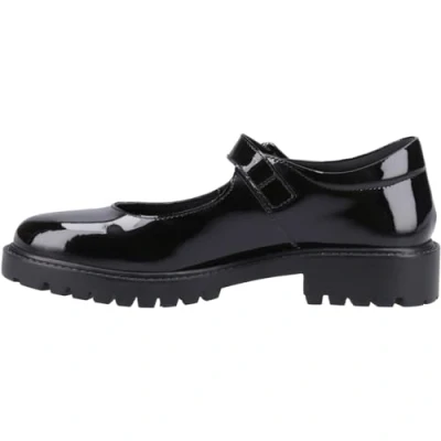 Abbildung von Hush Puppies Aurora Patent Senior Schuh, Schwarz, 39 EU
