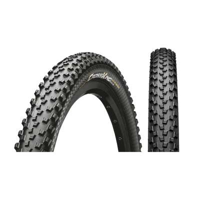 Abbildung von Continental Cross King Fahrradreifen, Unisex, Erwachsene, Schwarz, 27,5 x 2,8