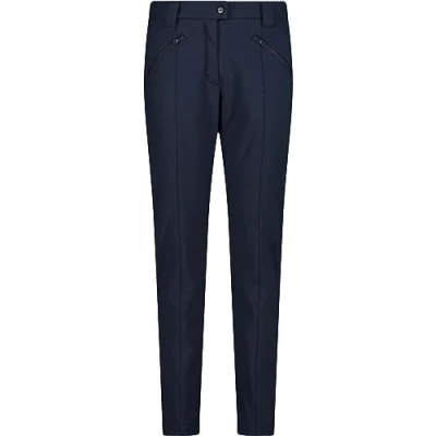 Abbildung von CMP Woman LONG PANT Outdoorhose, Damen, Größe: 34, Black blue