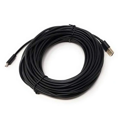 Abbildung von System S 13 m Meter Micro USB Kabel Ladekabel in Schwarz