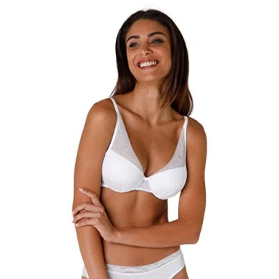 Abbildung von Lovable BH Bügel mit Gepolsterte Körbchen Sensual Touch Exclusive Damen , Weiß 85C