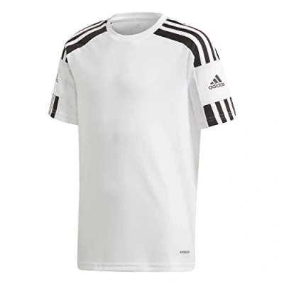 Abbildung von adidas Performance Squad Unisex Tshirt print für Kinder, Größe: 128, White/black