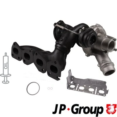 Abbildung von JP GROUP 1417401000 Turbolader Abgasturbolader inkl. Dichtungssatz BMW: 1 Schrägheck, 3 Limousine