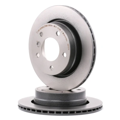 Abbildung von BREMBO COATED DISC LINE 09.7727.11 Bremsscheibe 276 19 5 innenbelüftet beschichtet hochgekohlt mit Schrauben BMW: 3 Limousine, Touring, Compact