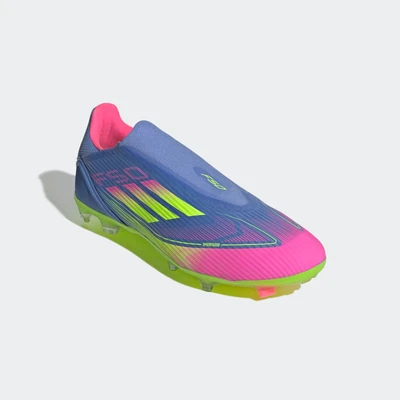 Abbildung von adidas Performance F50 League Fußballschuh Nocken, Herren, Größe: 46, Blue fusion/lucid lemon/lucid pink Schuhe