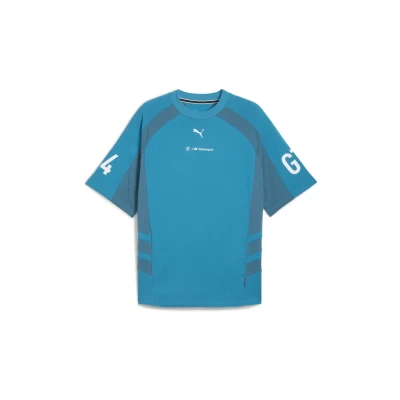 Abbildung von Puma BMW MMS Lifestyle TEE Tshirt print, Herren, Größe: Large, Tropical blue