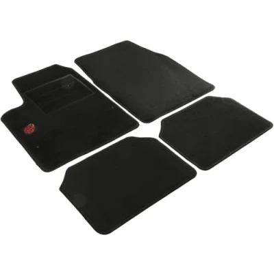 Abbildung von START FUNNY LADYBUG 8507 Fußmattensatz Textil, PP (Polypropylen) vorne und hinten 4 schwarz