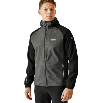 Abbildung von Regatta AREC Softshelljacke, Herren, Größe: 62, Grey