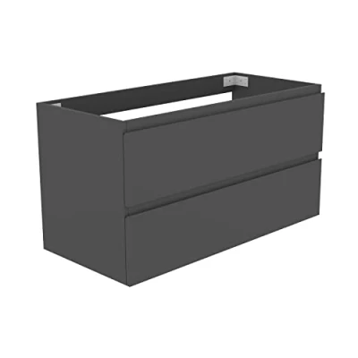 Abbildung von Waschbeckenunterschrank 80 cm Unterschrank Waschtischunterschrank Anthrazit