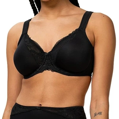Abbildung von Triumph Modern Bügel BH, Damen, Größe: 105D, Schwarz