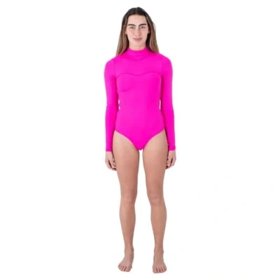 Abbildung von Hurley Damen OAO Solid Back Zip Surfsuit Einteiliger Badeanzug, Dragonfruit, XS