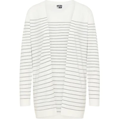 Abbildung von ALARY Damen Cardigan 39526281 AL01, WOLLWEISS GRAU Melange, XL/XXL