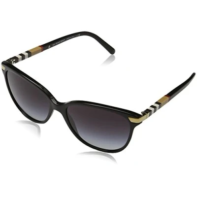 Abbildung von Burberry Sonnenbrille, Damen, Größe: 57, Black