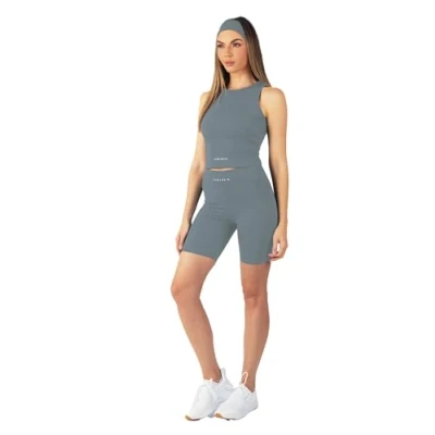 Abbildung von Carlheim Women&#039;s Serenita Active Collection Shorts 8&quot;, Pale Lilac, Medium