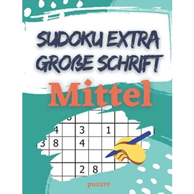 Abbildung von Sudoku Extra Große Schrift Mittel: Rätselbuch Für Senioren