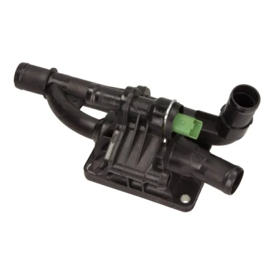 Abbildung von MAXGEAR 18 0253 Kühlwasserthermostat 83 mit Dichtung Gehäuse FORD: FIESTA 5, Focus 3 Turnier, 2 Schrägheck, PEUGEOT: 207 CC