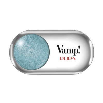 Abbildung von Pupa Vamp! Wet &amp; Dry Baked Eyeshadow 306 Bon Ton Blue 5% Rabattcode PUPA5