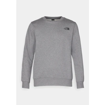 Abbildung von The North Face Simple DOME CREW Fleecepullover, Herren, Größe: Small, Medium grey heather