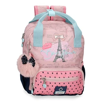 Abbildung von Enso Bonjour Pink Vorschulrucksack 23x28x10 cm Polyester 6.44L