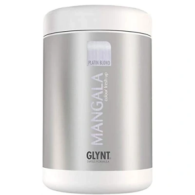 Abbildung von Glynt Mangala Fresh Up 1000 ml 1 Liter Tönungskur Farbconditioner Alle Serien, Muster: Platin Blond
