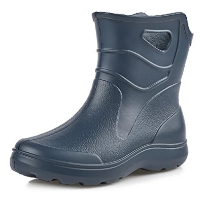 Abbildung von Ladeheid EVA Regenistiefel mit herausnehmbarem Innenschuh KL027M Gummistiefel Herren leicht und bequem