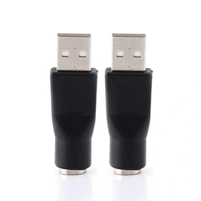 Abbildung von Bewinner USB zu PS/2 Adapter, 2.0 A Stecker Buchse Konverter Computer Laptop Maus Mechanische Tastatur Mäuse, Anschluss