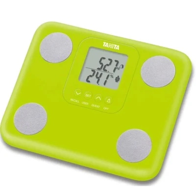 Abbildung von TANITA BC 730 Leichter, kompakter Innerscan Körperanalysemonitor, leicht lesbar, Anzeige 9 Messungen, grün