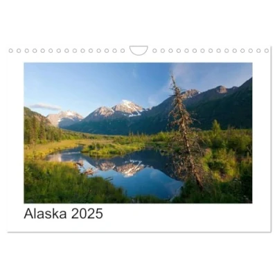 Abbildung von Alaska 2025 (Wandkalender DIN A4 quer), CALVENDO Monatskalender